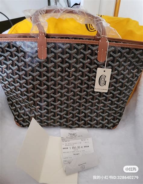 goyard artois for sale|how much does goyard cost.